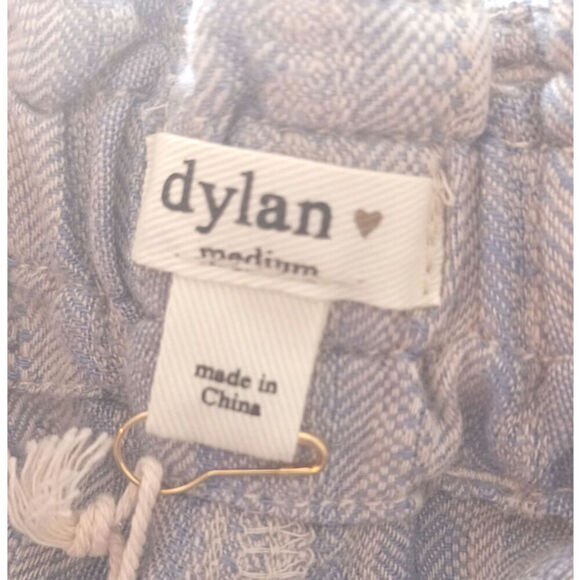 Dylan Linen Shorts Blue Womens Medium - Picture 3 of 3